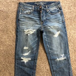 American Eagle Boy Crop Women’s Jeans